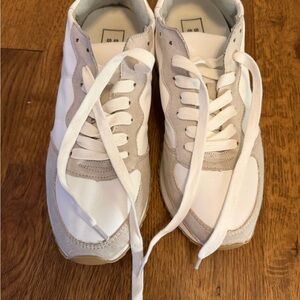 ShuShop White and Light Gray Women's Sneakers
